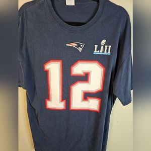 Tom Brady New England t‎ shirt xl